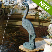 gargouille de bassin grue - ubbink